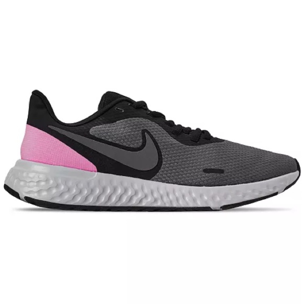 Nike Gray and Pink Sneakers Modern Design